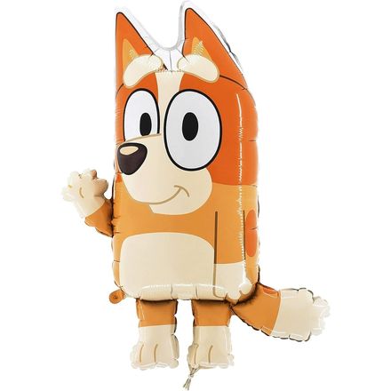 Toyland Bingo Shaped Foil Balloon from Bluey, 32 Inch