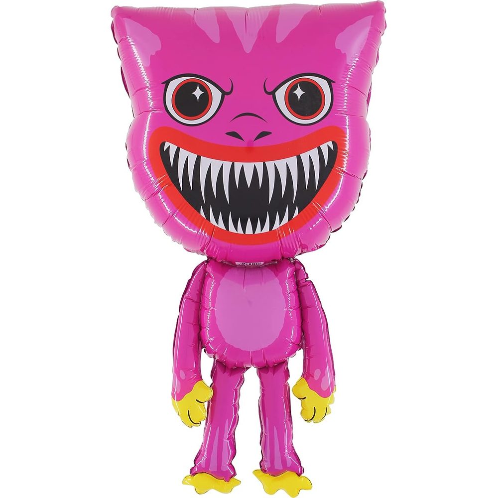 Toyland Giant Blue Monster Character Foil Balloon, 38 Inch