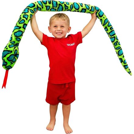 Toyland Two-Toned Giant Snake Soft Toy, 67 in