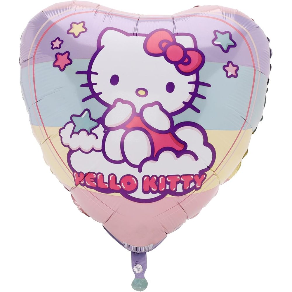 Toyland Hello Kitty Double-Sided Heart Foil Balloon, 18 Inch photo 2