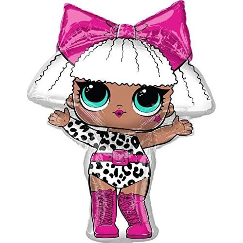 Toyland LOL Surprise Diva Girl Balloon, 35 Inch