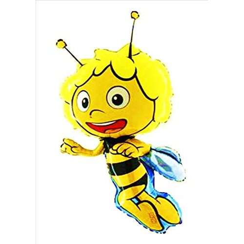 Toyland Maya the Bee Giant Foil Balloon, 39 Inch, Yellow