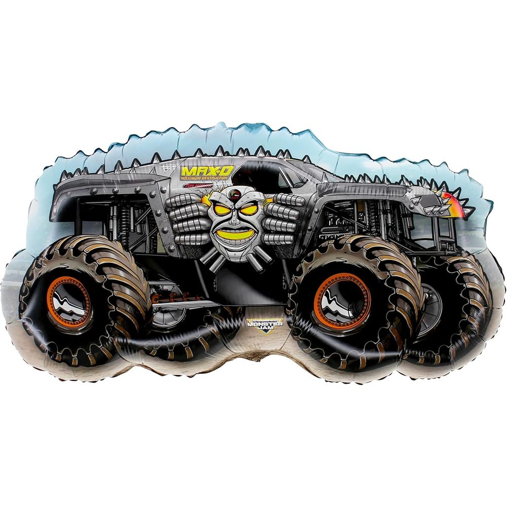 Toyland Monster Jam Grave Digger Truck Foil Balloon, 34 Inch photo 2