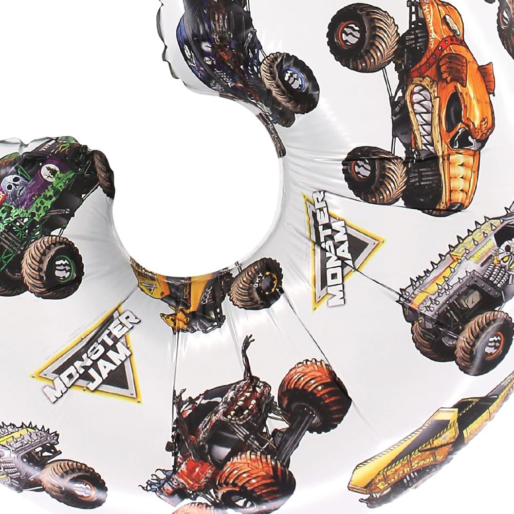 Toyland Monster Jam Number 3 Foil Balloon, 26 Inch photo 3