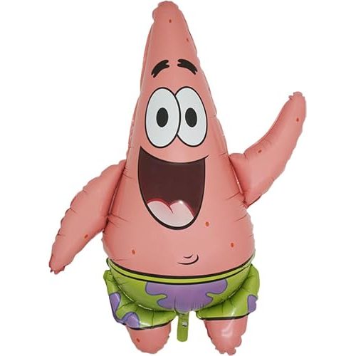 Toyland Patrick Star Character Foil Balloon, 36 Inch