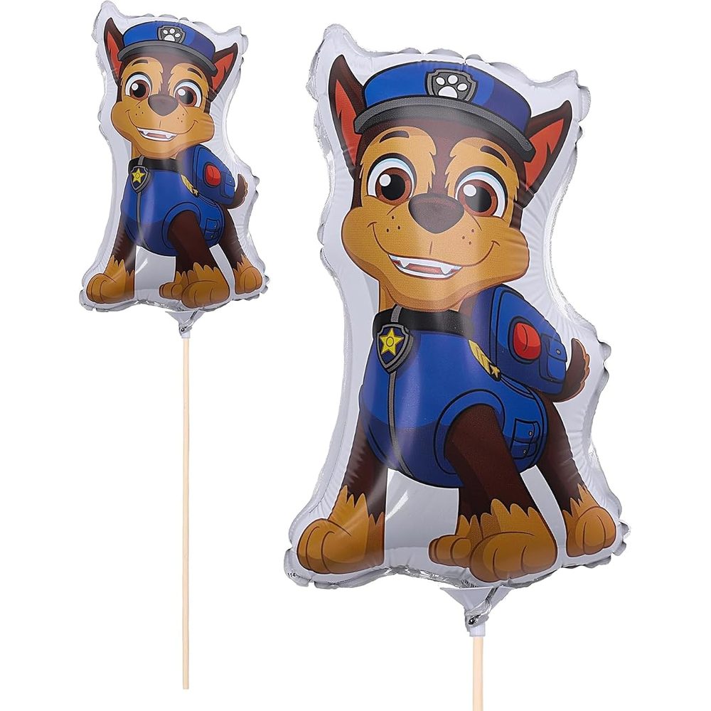Toyland Paw Patrol Mini Balloons with Sticks and Cups, Pack of 20 photo 2