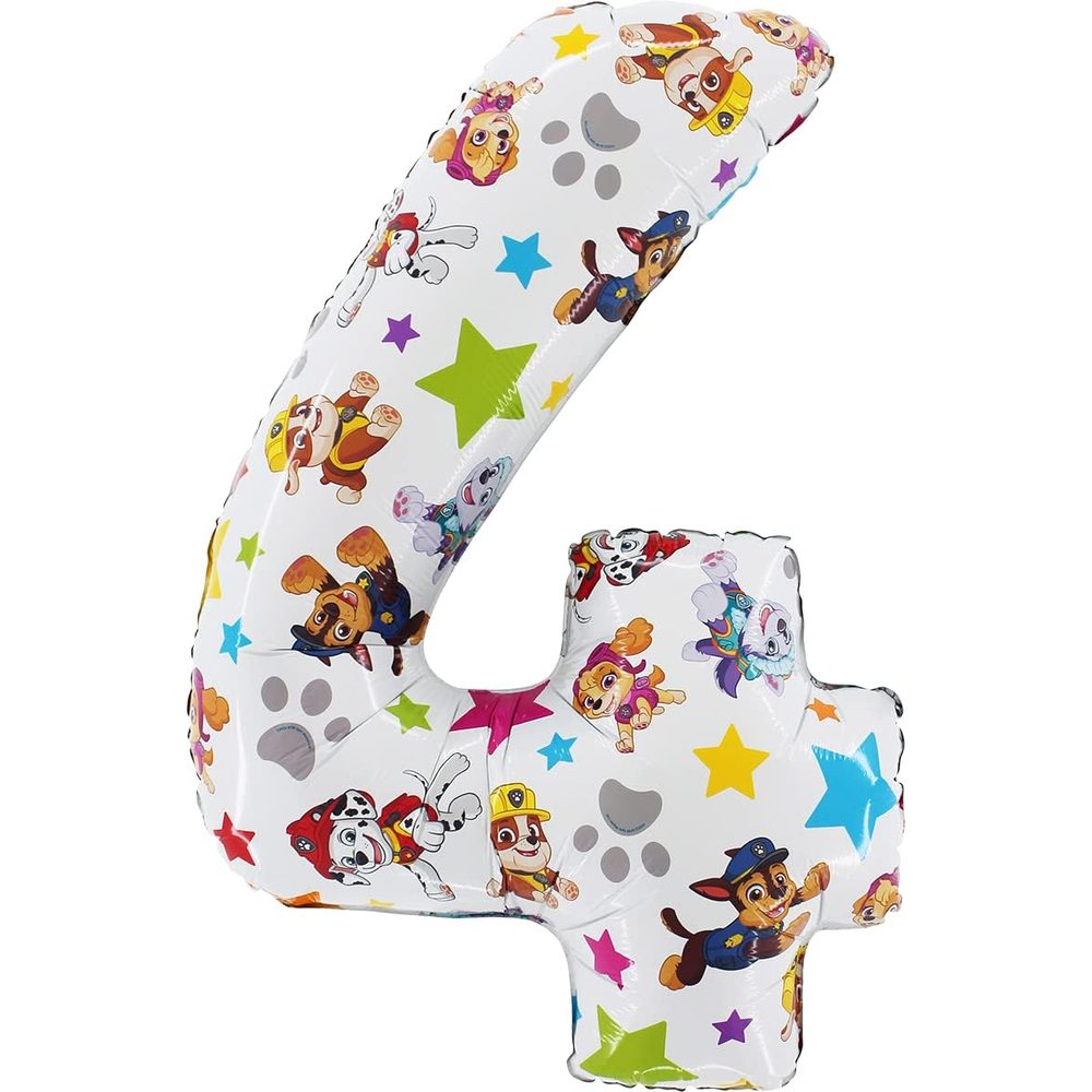 Toyland Paw Patrol Number 3 Foil Balloon, 26 in photo 2