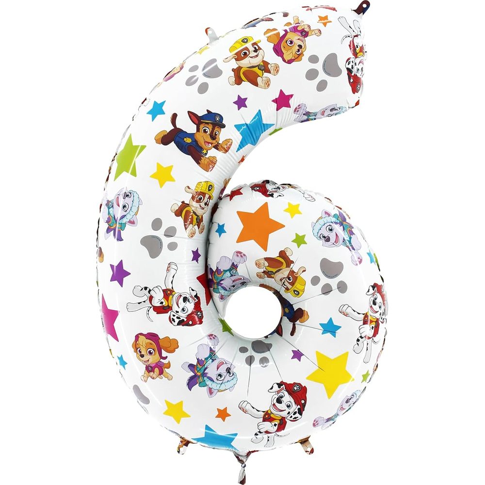 Toyland Paw Patrol Number 4 Foil Balloon, 26 Inch photo 3