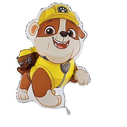 Toyland Paw Patrol Rubble Giant Foil Balloon, 35 in