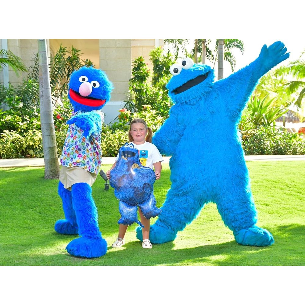 Toyland Big Bird, Elmo and Cookie Monster Foil Balloons, Pack of 3 photo 2