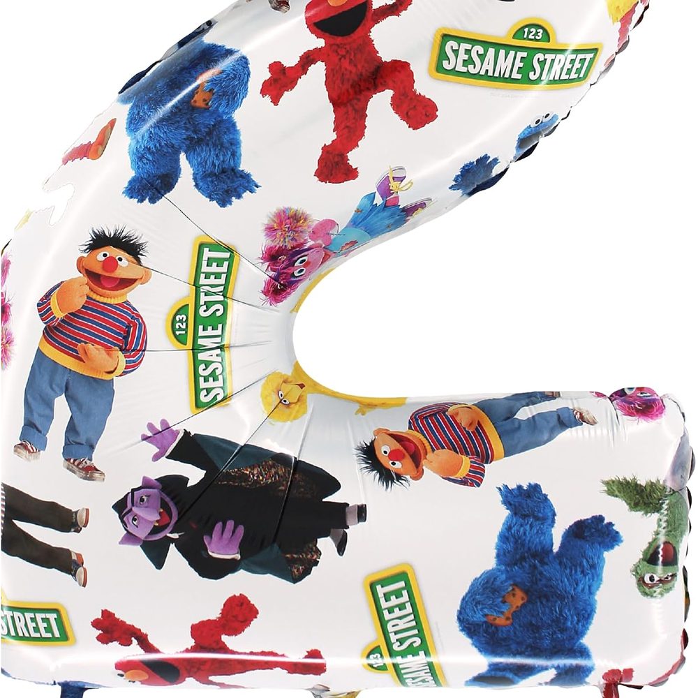 Toyland Sesame Street Number 2 Foil Balloon, 26 Inch photo 3
