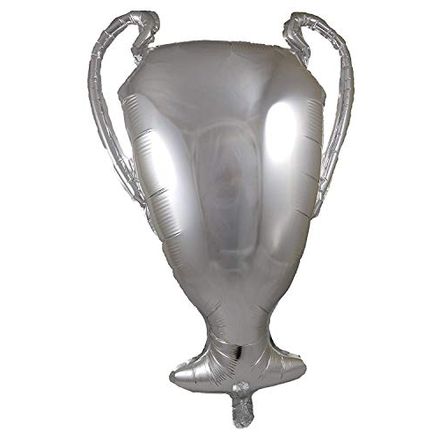 Toyland Silver Trophy Balloon for Football Parties, 29 Inch