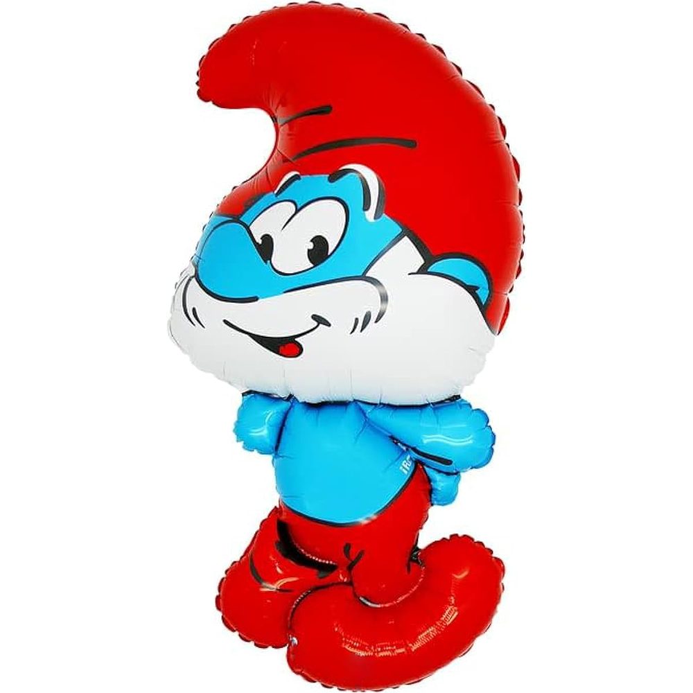 Toyland Smurf Shaped Character Foil Balloon, 32 in photo 2