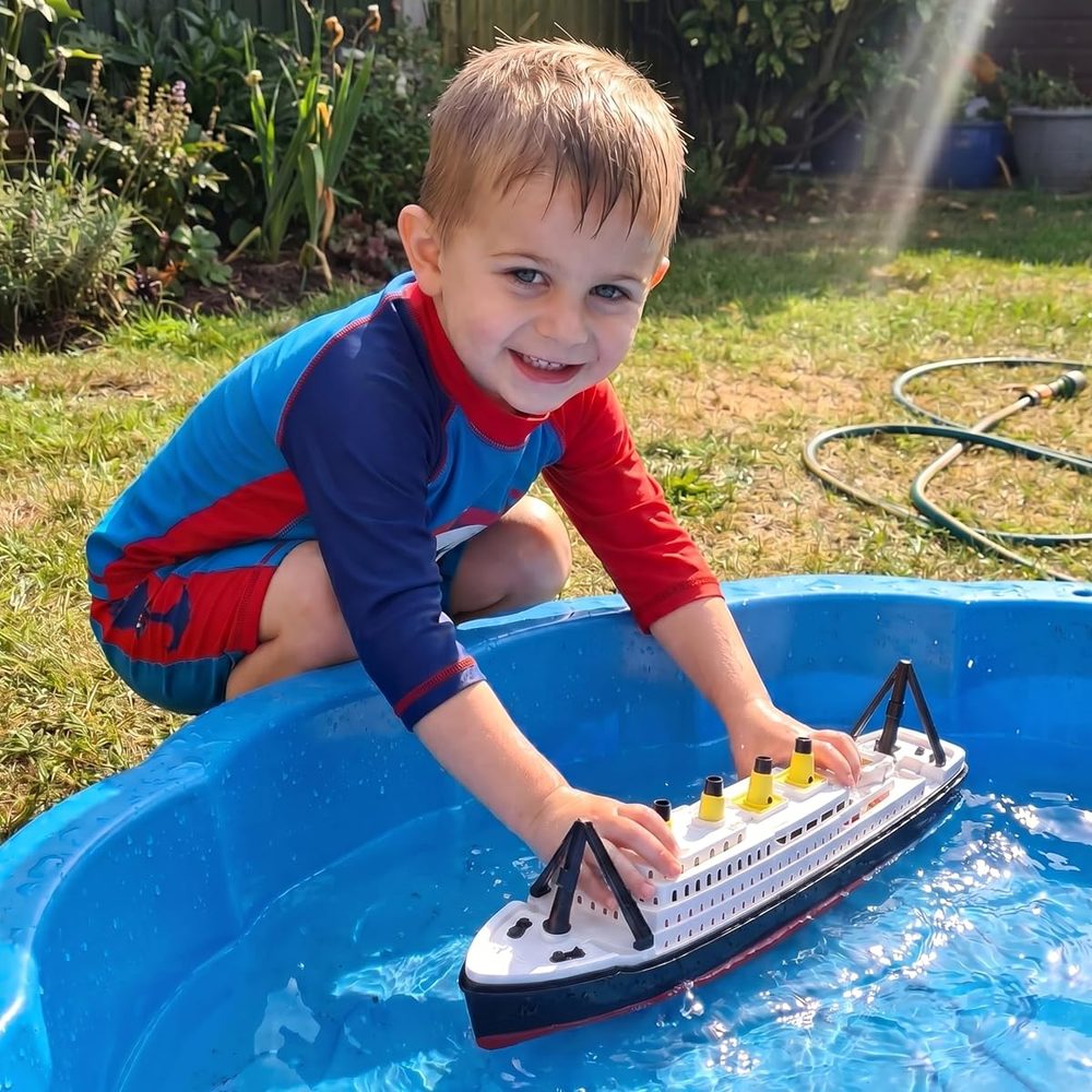 Toyland Titanic Replica Floating Toy Boat, 16 in photo 3