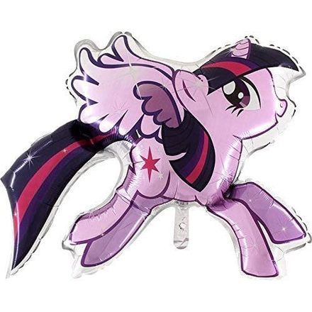 Toyland My Little Pony Twilight Sparkle Foil Balloon, 30 in