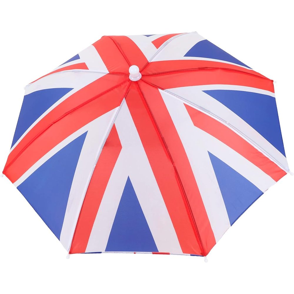 Toyland Union Jack Umbrella Hat for British Celebrations photo 2
